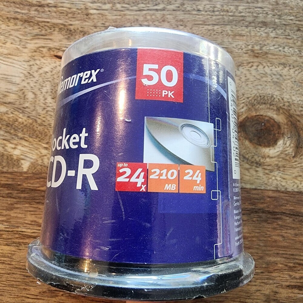 Lot Memorex CD-RW 35 700MB 12x 4x + Pocket CD-R Sony 2DD 3.5 Floppy New Sealed - Picture 3 of 16